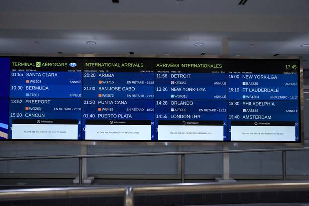 Delta Air Lines plane crash at Toronto Pearson International Airport in Mississauga