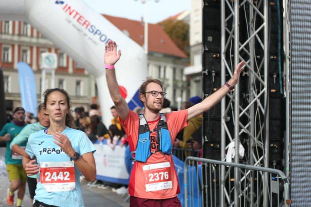 Cilj 32. Zagrebačkog maratona