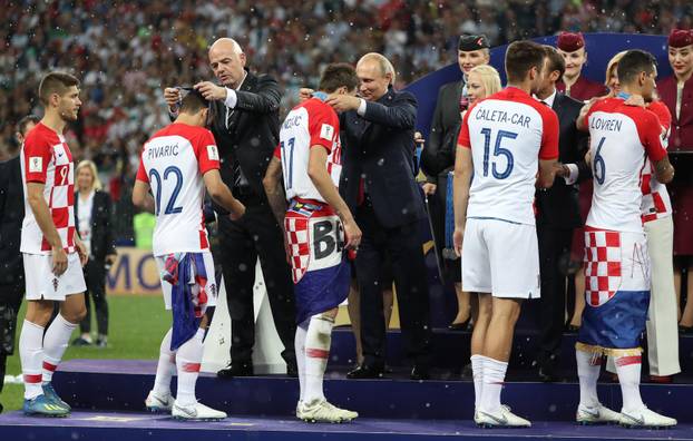 Moskva: Hrvatski nogometaši osvojili drugo mjesto na Svjetskom prvenstvu