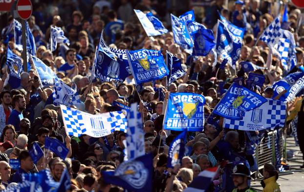 Leicester: Leicester City paradom kroz grad proslavio naslov prvaka Premierlige