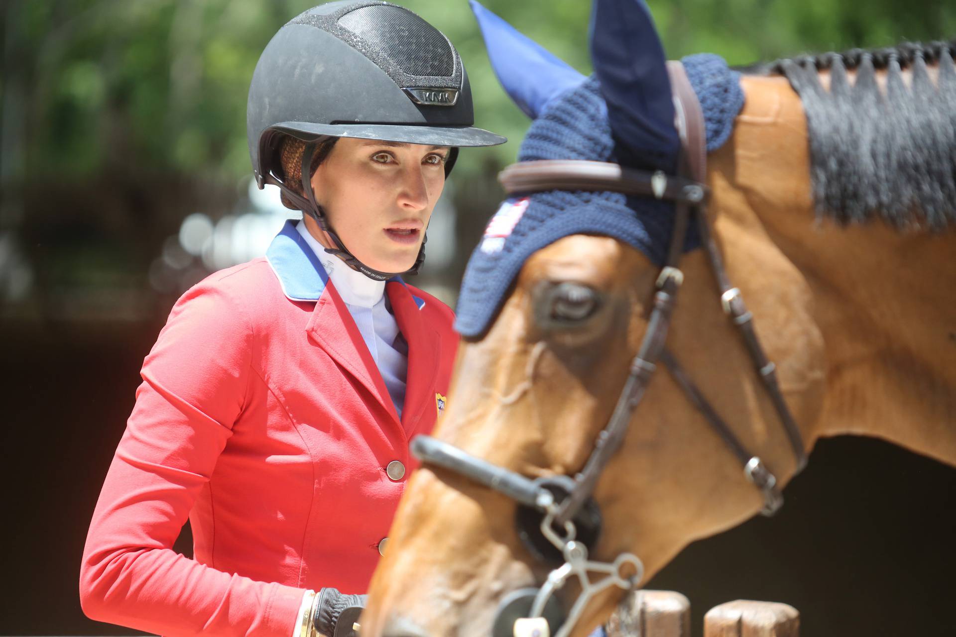JESSICA SPRINGSTEEN IN PIAZZA DI SIENA COMPETITION IN ROME, ITALY - 30 MAY 2021
