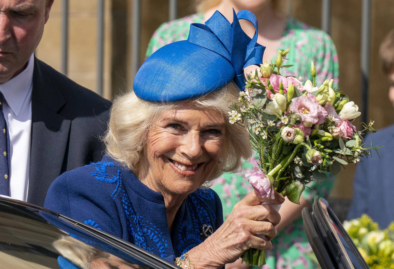 Royals at Easter Sunday Service