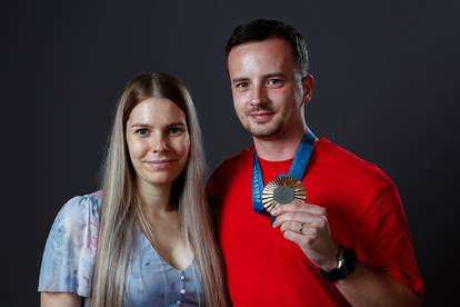 FOTO Ovako slave Hrvati! Sreća nakon četiri osvojene medalje