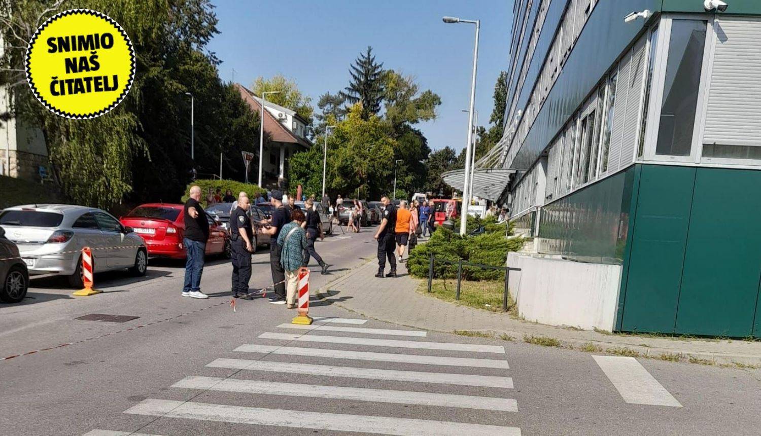 VIDEO Naoružani muškarac  prijetio na Rebru: 'Upravo ga je policija privela i izvela van!'