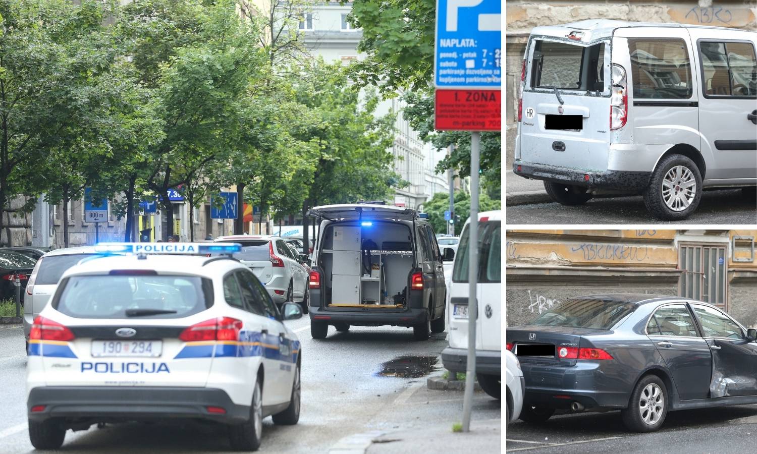 Sudarila se dva automobila u Zagrebu, troje ljudi ozlijeđeno