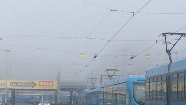 Video: Prometni kolaps zbog kvara na tramvaju u Zagrebu