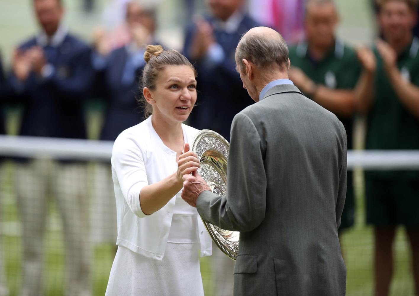 Halep pomela Serenu! Uzela je prvi Wimbledon za 55 minuta