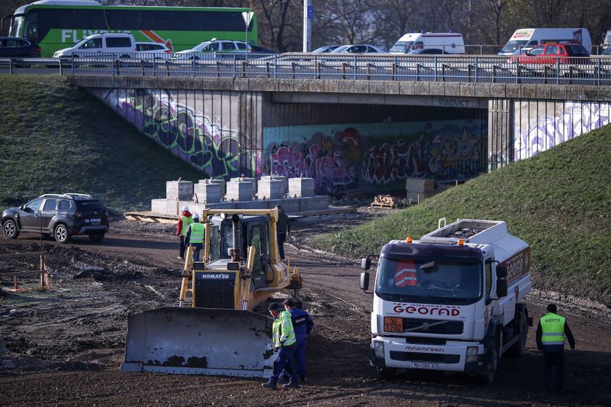 U tijeku su radovi na rotoru u Novom Zagrebu
