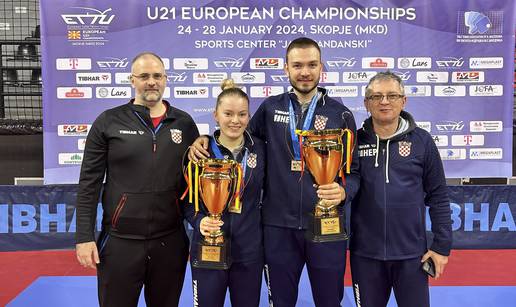 Hana Arapović osvojila je tri medalje na EP-u, par Arapović - Ban postao europski prvak!