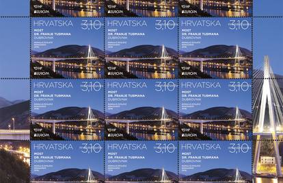 Hrvatska pošta natječe se za najljepšu marku. Motiv je most