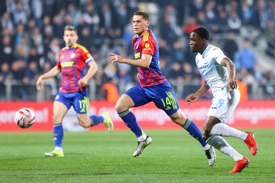 Susret Rijeke i Hajduka u četvrtfinalu Hrvatskog nogometnog kupa