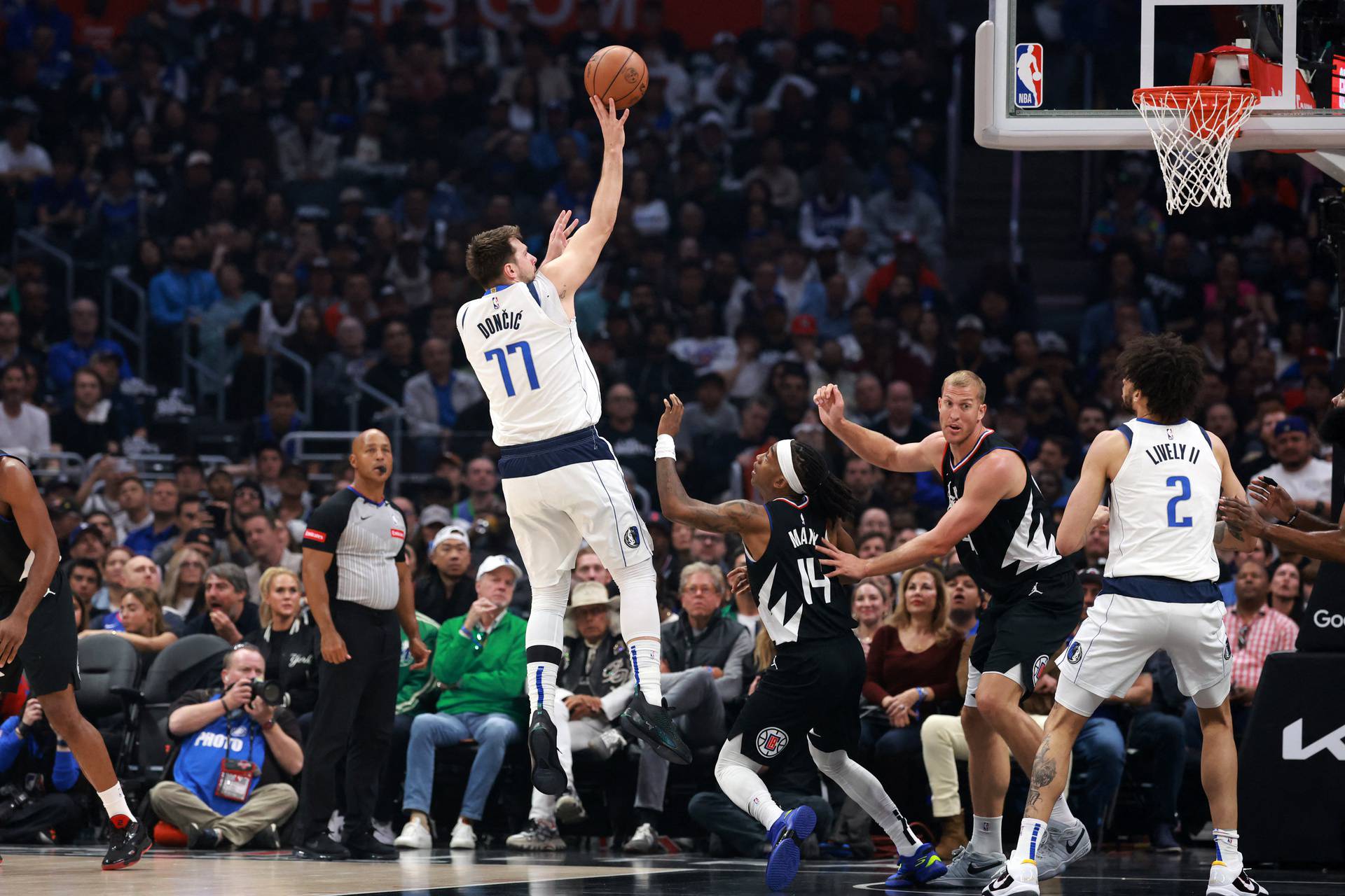 NBA: Playoffs-Dallas Mavericks at Los Angeles Clippers