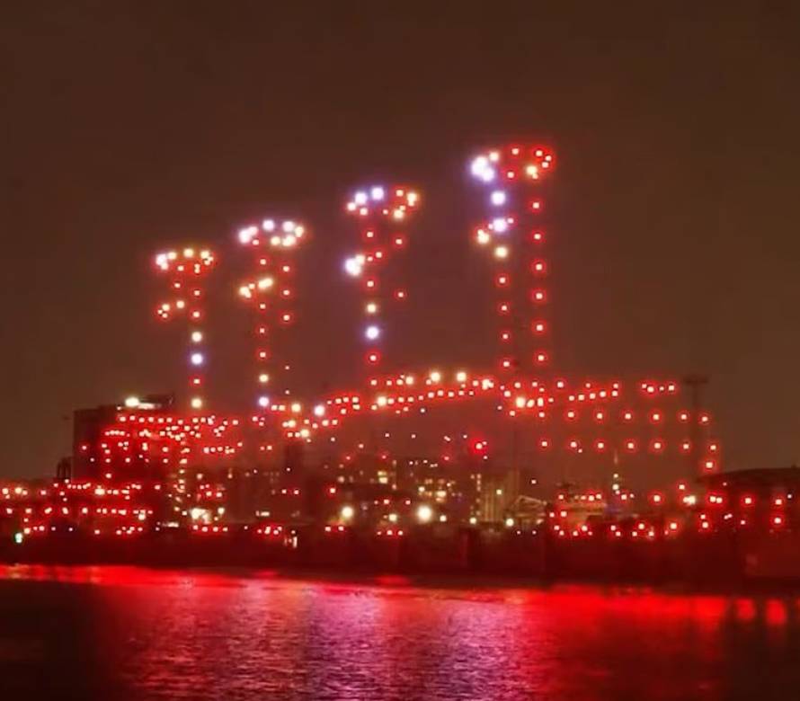 VIDEO Spektakl na nebu! Skoro 1000 dronova oživjelo je Titanic