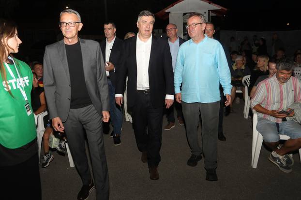 Fužine: Svjetska premijera filma Alpski ratnici kojem je prisustvovao predsjednik Milanović