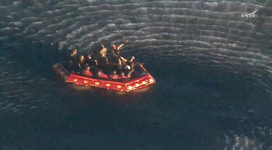 Artemis II crew returns to Earth