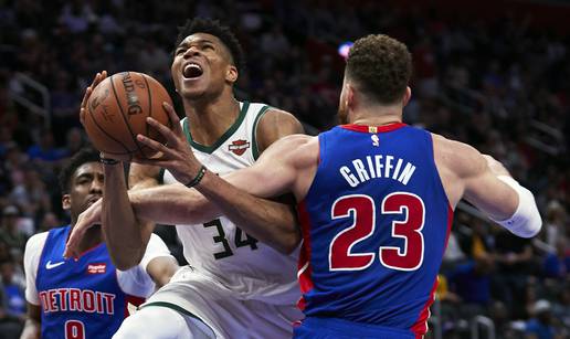 'Greek freak' pomeo Pistonse, Jazzeri pobijedili za novu nadu