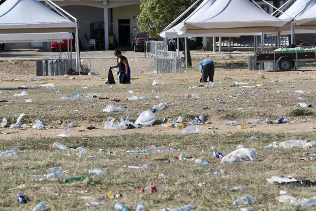 Jutro nakon koncerta Marka Perkovića Thompsona na sinjskom hipodromu