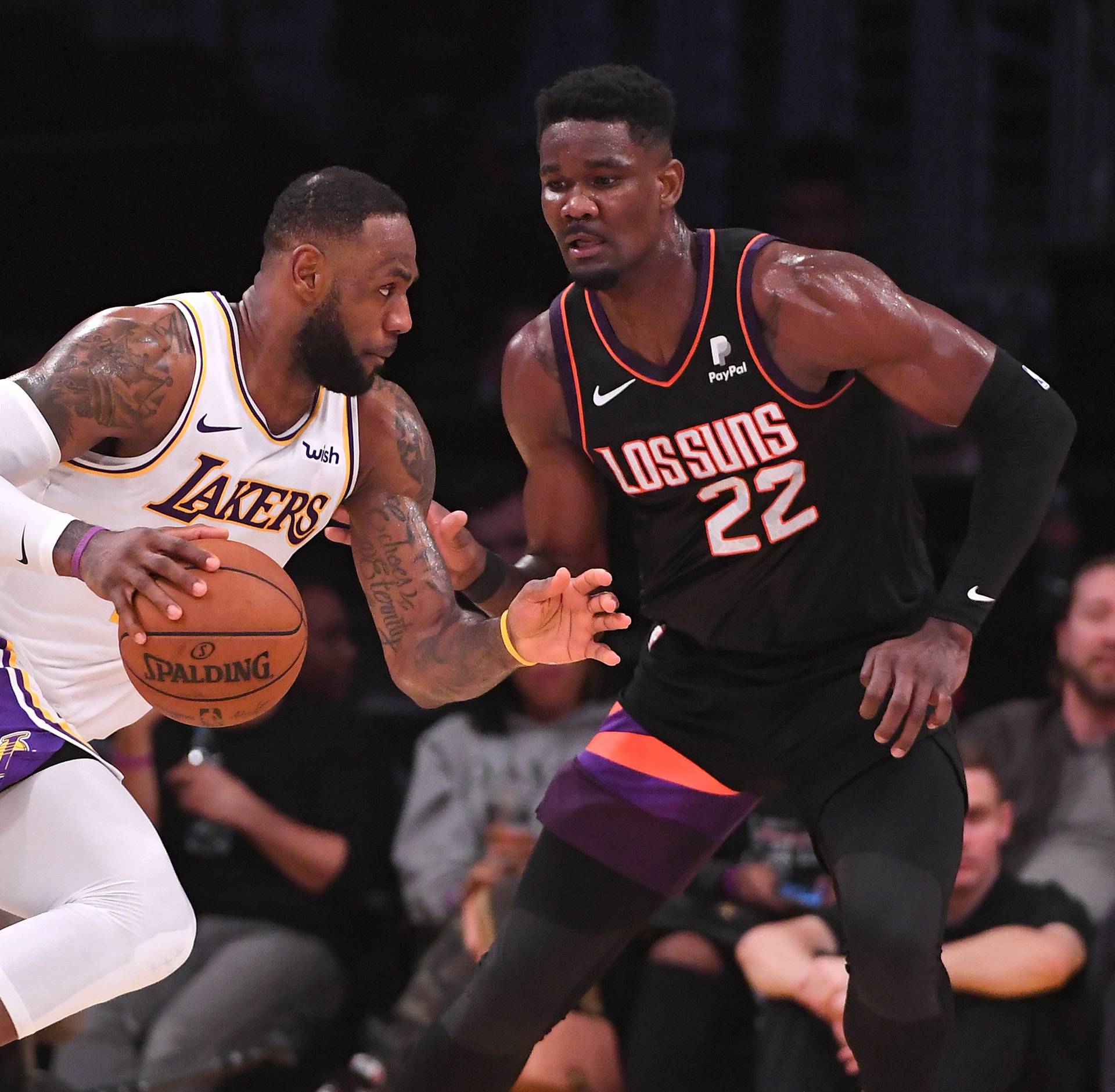 NBA: Phoenix Suns at Los Angeles Lakers