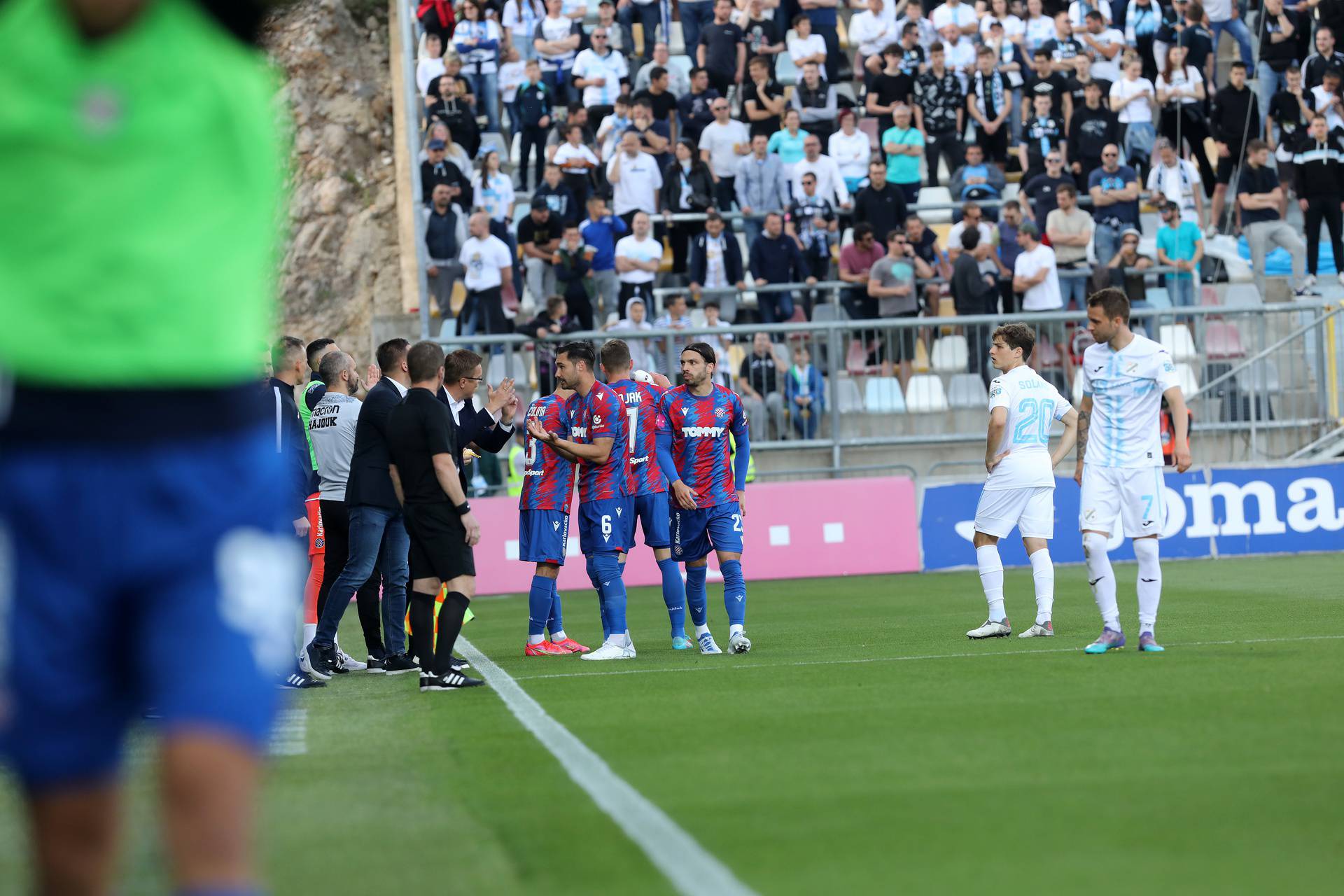 Rijeka: HNK Rijeka i HNK Hajduk susreli se u 34. kolu Prve HNL