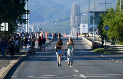 FOTO Ovako je izgledala gužva prije početka koncerta Sheerana