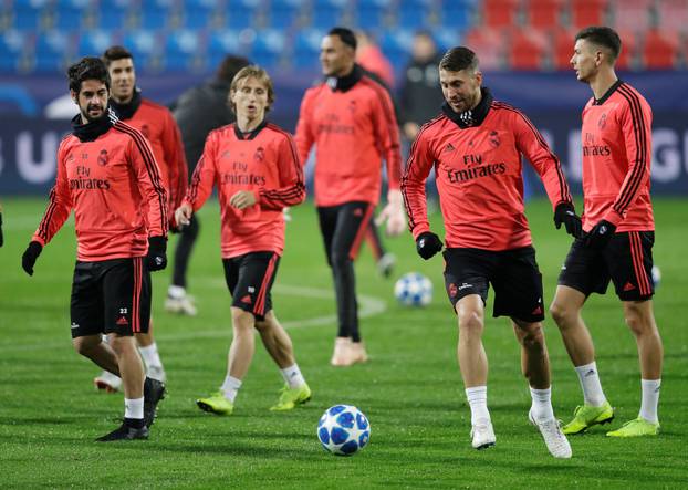 Champions League - Real Madrid Training