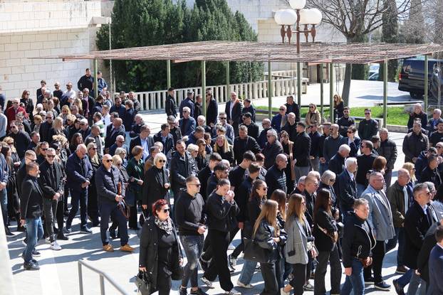 Split: Posljednji ispraćaj oca Igora Tudora