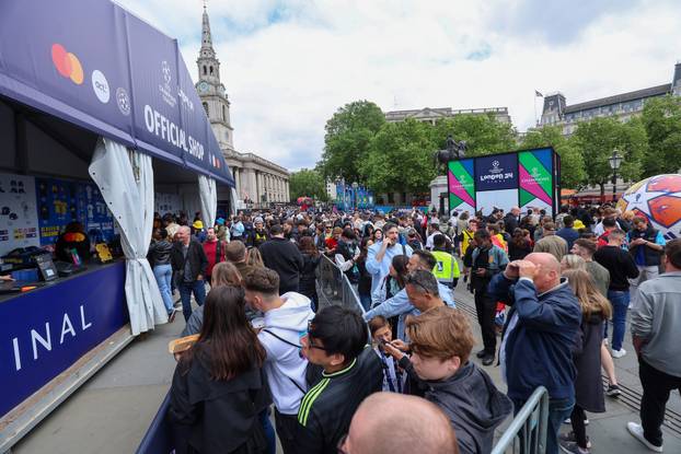 Atmosfera u Londonu uoči finala UEFA Lige prvaka između Real Madrida i Borussie Dortmund