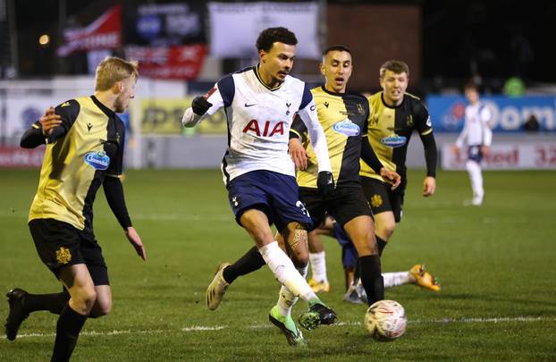 FA Cup - Third Round - Marine AFC v Tottenham Hotspur