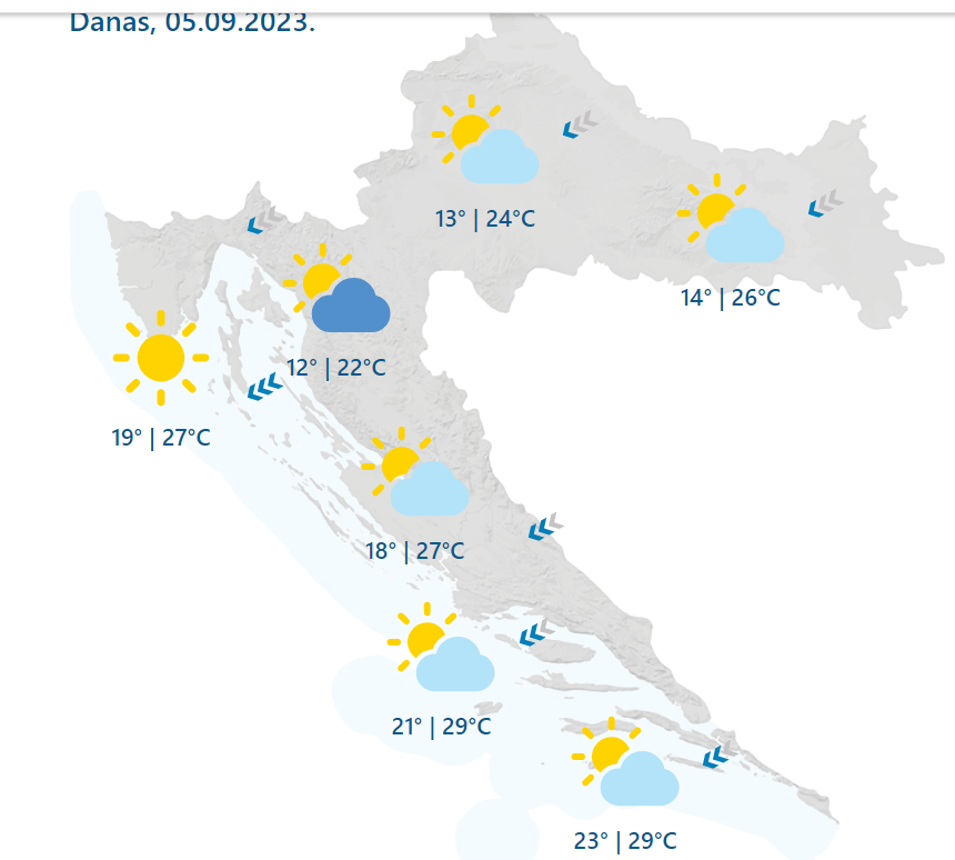 Izdan crveni alarm na Kvarneru! Očekuju se jaki udari bure...