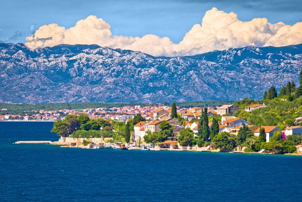 Island of Osljak, Zadar and Velebit mountain