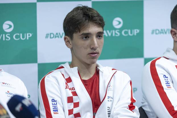 Osijek: Konferencija za medije hrvatske Davis Cup reprezentacije