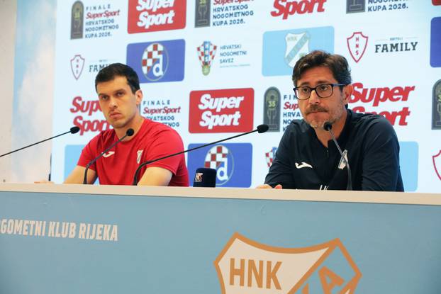Rijeka: konferencija za medije trenera Sancheza i vratara Zlomisli&cacute;a
