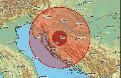 Potres kod Ogulina, osjetio se i na području Zagreba: 'Bome pošteno je zatreslo i tutnjilo...'