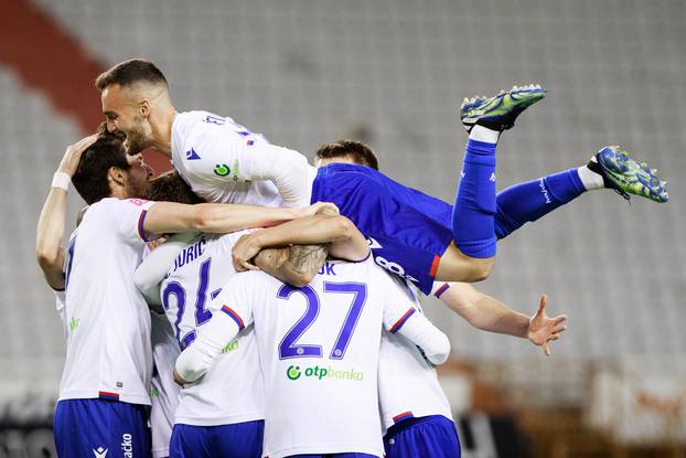 Split: Hajduk razbio nemoćnu Goricu (4:0) i ostao u igri za Europu