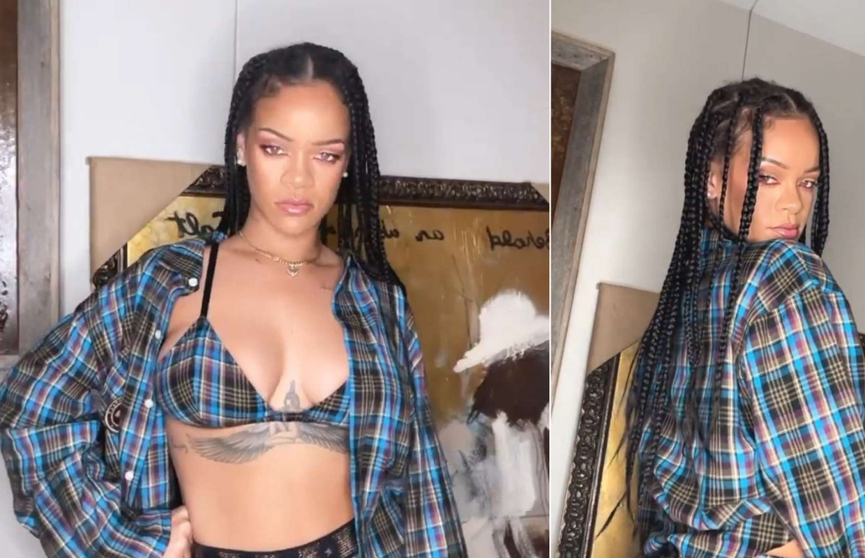 Rihanna prodaje seksi pidžame, a u jednoj je i sama pozirala