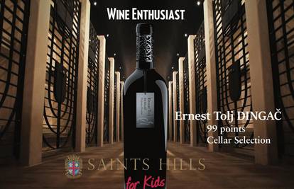 Potvrda kvalitete: Ugledni Wine Enthusiast smjestio je Ernest Tolj Dingač u sam svjetski vrh