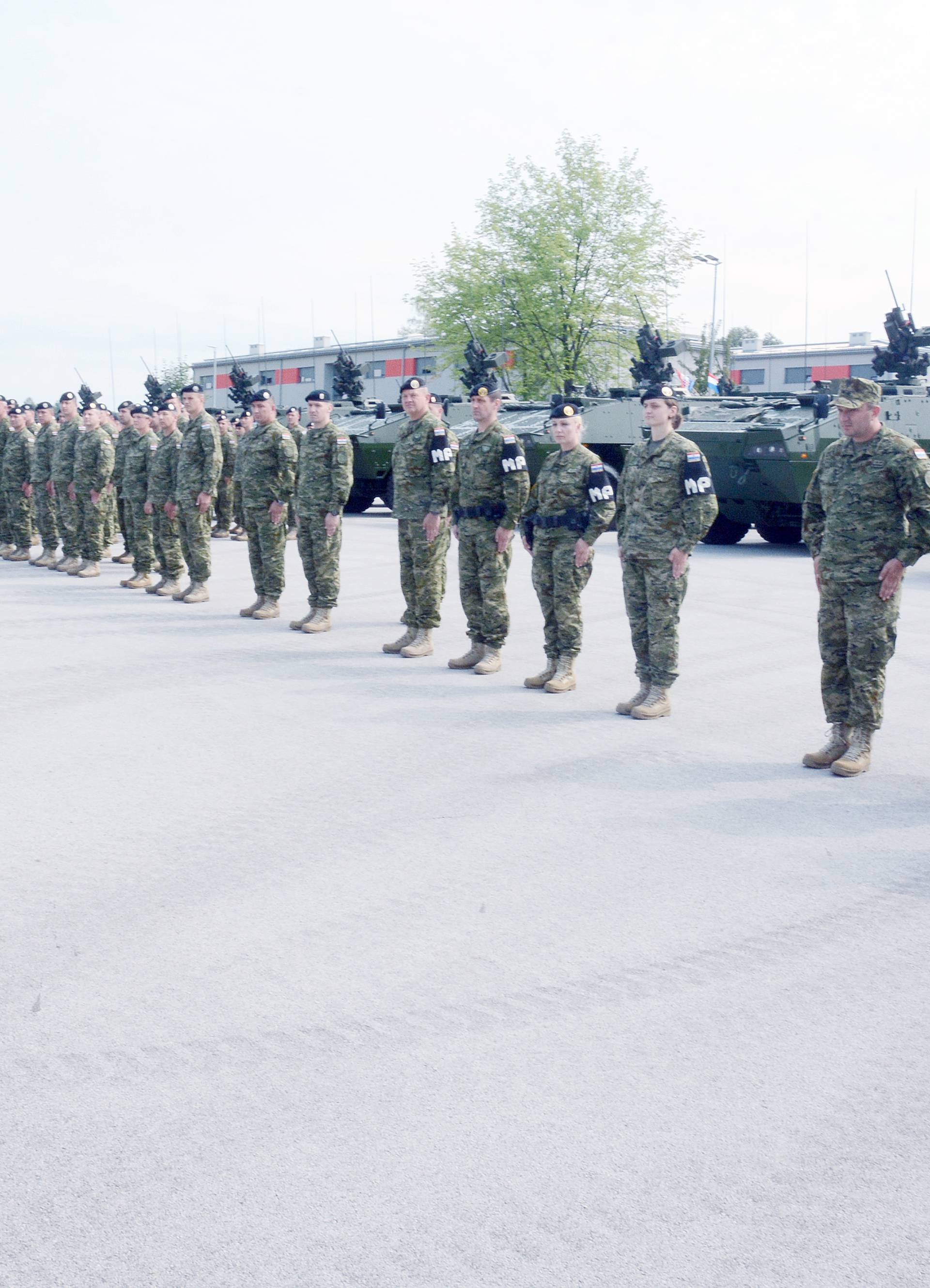 Petrinja: DoÄek 1. hrvatskog kontingenta NATO aktivnosti ojaÄane prednje prisutnosti u Republici Litvi