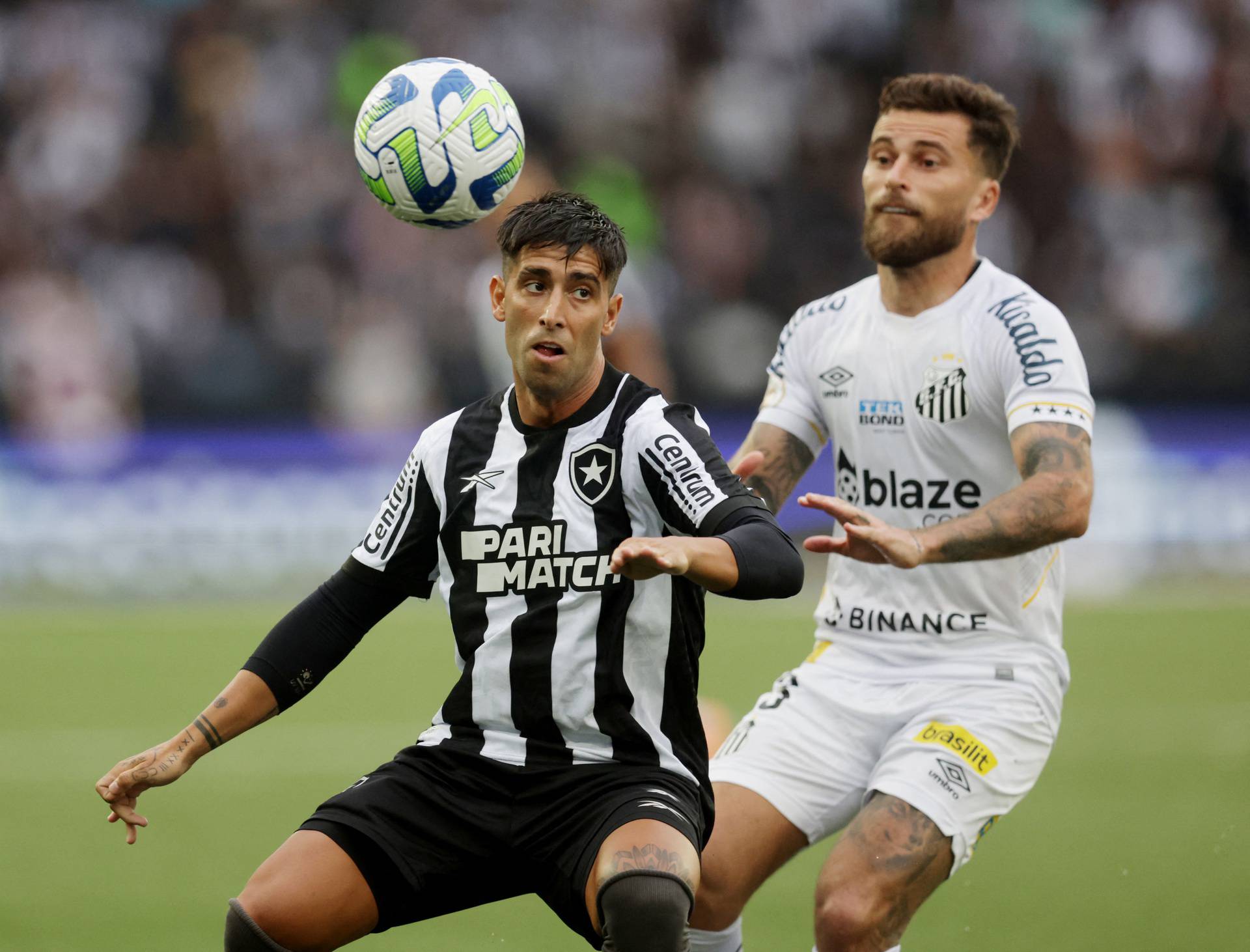 Brasileiro Championship - Botafogo v Santos