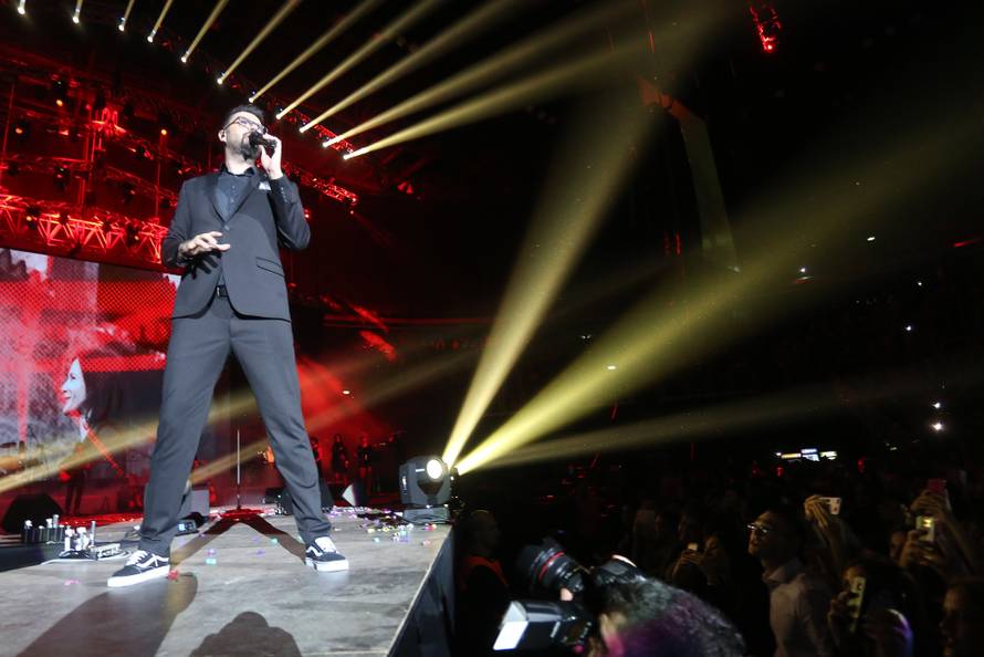 Petar Grašo napravio spektakl za fanove u zagrebačkoj Areni