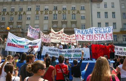 Studenti će sljedeći tjedan odlučivati o novoj blokadi