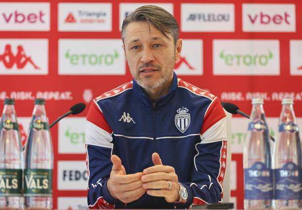 AS Monaco Press Conference and Training Session, PSG