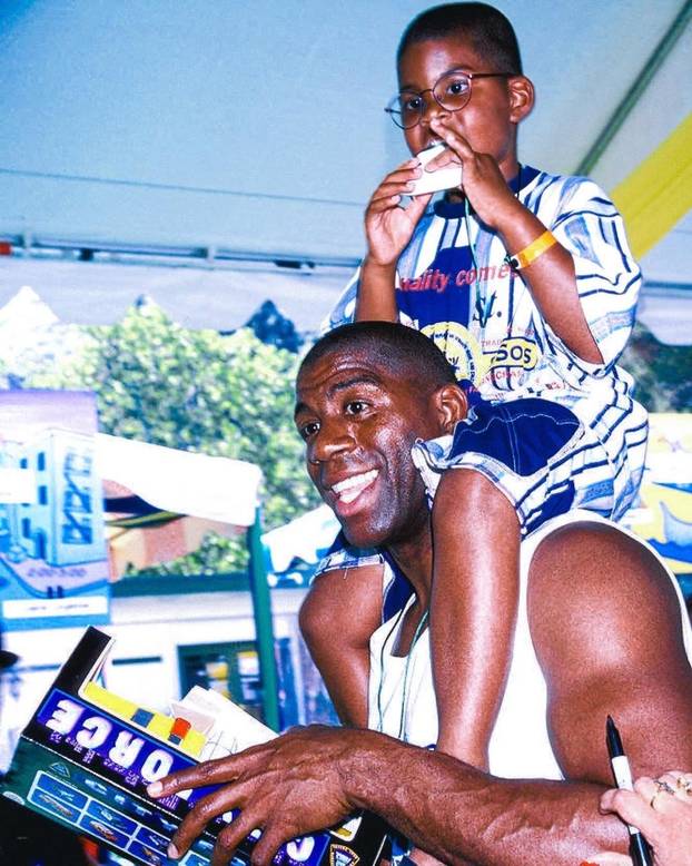FOTO S tatom legendom ljetuje u Hrvatskoj. Tko je EJ Johnson?