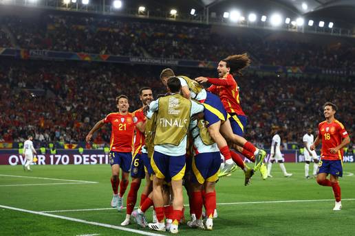 Španjolska - Francuska 5-4: 'Furija' u trileru s devet golova izborila finale Lige nacija...