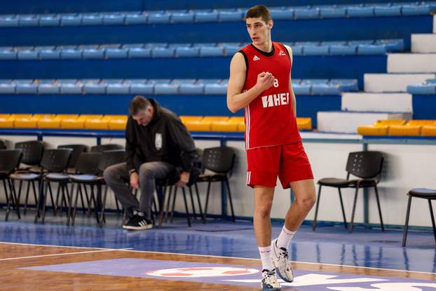 Zadar: Trening košarkaške reprezentacije u Jazinama