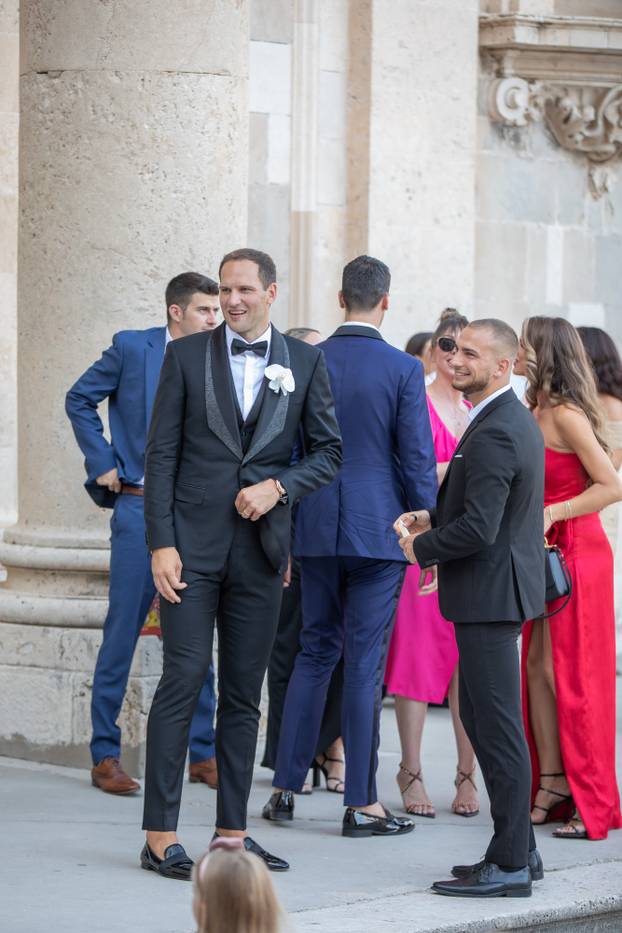 Zrinka Šahurić i Bojan Bogdanović vjenčali su se u Dubrovniku 