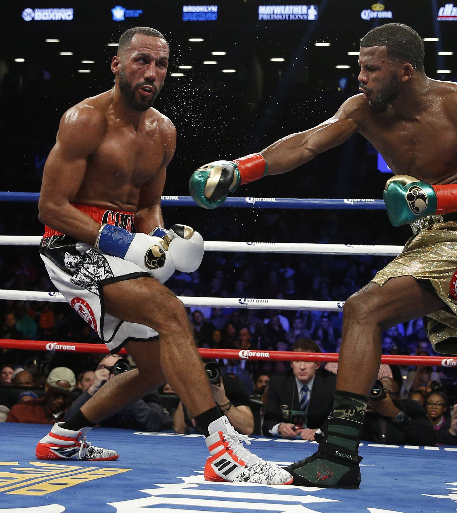 James DeGale in action against Badou Jack