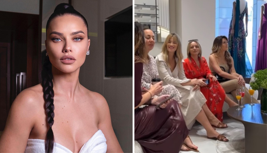 Kakva ekipa! Adriana Lima u društvu Izabel Kovačić i Vanje Modrić na modnoj reviji u Dohi