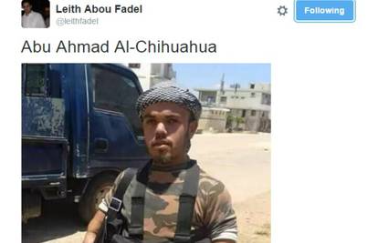 U međuvremenu u Siriji... To je terorist kojeg zovu Al-Čivava