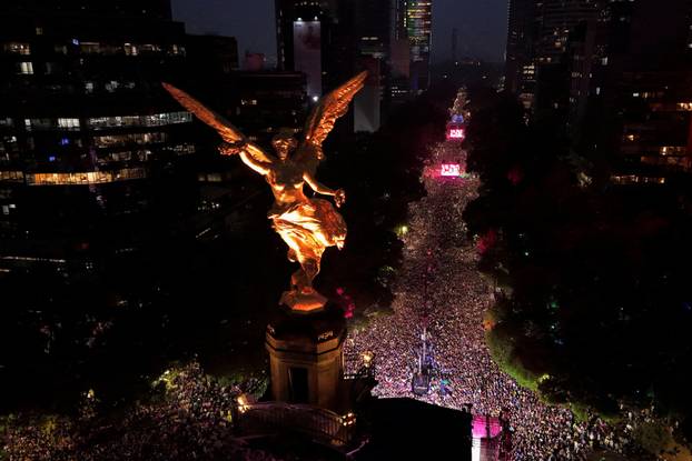 FIFA World Cup 2026 - Round of 32 - Mexico v Ecuador - Fans gather in Mexico City
