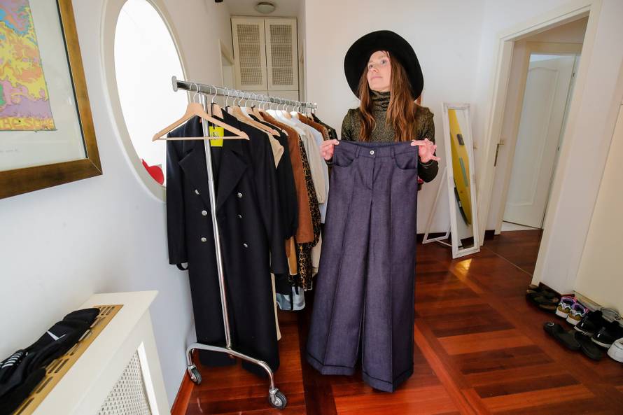 Dizajnerica Lana radi traperice po mjeri: 'Pri izradi pazim na materijal od kojih ih izrađujem'